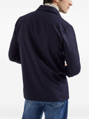 Brunello Cucinelli Virgin wool flannel overshirt with chest pockets