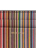 Paul Smith Signature Stripe leather card case