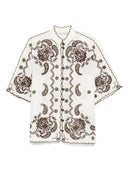 Zimmermann Ascension Embroidered Shirt