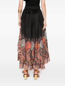 Zimmermann Rhiannon Ruffle Maxi Skirt