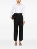 Camisa de popelina con cadena Monili de Brunello Cucinelli