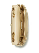 Bolso bandolera pequeño de cuero Kira Diamond de Tory Burch