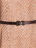 Brunello Cucinelli Vestido Natural Deslumbrante