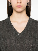 Suéter de punto trenzado Brunello Cucinelli