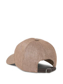 Gorra de béisbol Brunello Cucinelli con logo bordado