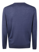 Paul Smith Sweaters Clear Blue