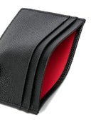 Christian Louboutin Mooncrest leather card case