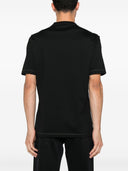 Brunello Cucinelli Crew neck T-shirt in cotton jersey with logo and faux layering