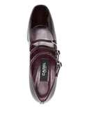 CAREL PARIS с каблуком коричневые