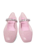 Jimmy Choo Bailarinas Jelly con Adorno de Cristal