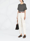 Camiseta de manga corta con cuello redondo Brunello Cucinelli