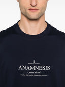 Camiseta de algodón tipo jersey con cuello redondo y estampado de Brunello Cucinelli