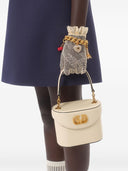 Valentino Short Embroidered Crepe Couture Dress