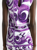 Dolce & Gabbana Maiolica print tank top