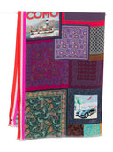032C Pierre Louis Mascia silk printed scarf
