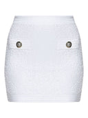 Balmain Tweed Mini Skirt