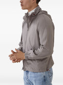 Brunello Cucinelli Unlined outerwear in lightweight techno fabric with hood