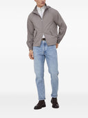 Prenda exterior sin forro de Brunello Cucinelli en tejido técnico ligero con capucha