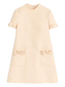 Valentino Short Crepe Couture Dress