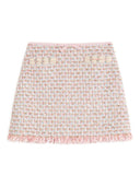 Valentino Ribbon Tweed Skirt