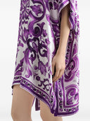 Dolce & Gabbana Majolica print twill kaftan