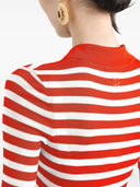 Dolce & Gabbana Striped Polo Top