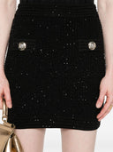 Balmain Tweed Mini Skirt