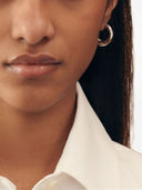 JACQUEMUS Les Creoles Tourni earrings