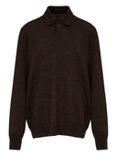 Maison Margiela Elbow-patch wool polo shirt