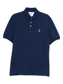 Brunello Cucinelli Logo-print polo shirt