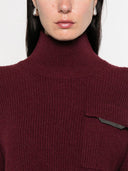 Brunello Cucinelli Sweaters Bordeaux