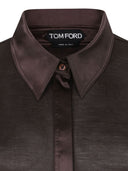 Camisetas y polos marrones Tom Ford