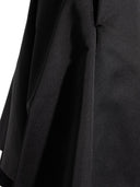 Alexander McQueen Satin A-line skirt