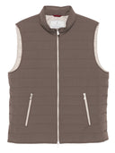Brunello Cucinelli Quilted zip-front vest