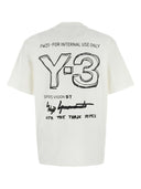 Y-3 T-shirts and Polos White