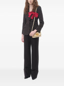 Клатч Valentino Garavani Vain из блестящей телячьей кожи