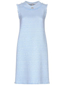 Dolce & Gabbana Sleeveless raschel tweed dress with DG logo