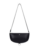 Bolso de hombro de cuero Courreges Pre media luna