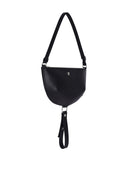 Bolso de hombro de cuero Courreges Pre media luna