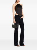 Bolso de hombro de cuero Courreges Pre media luna