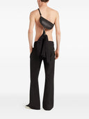 Bolso de hombro de cuero Courreges Pre media luna