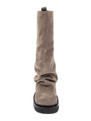 Сапоги The Attico светло-серого цвета