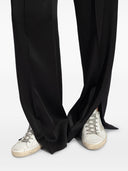 Кожаные кроссовки Golden Goose Super-star с эффектом потертости