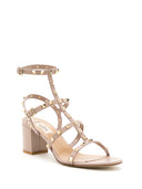 Sandalia Valentino Garavani Rockstud con correas de 60mm
