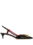 Valentino Garavani Vlogo Signature Slingback Escarpines de piel de becerro 40mm