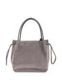 Tod's Drawstring Suede Tote Bag