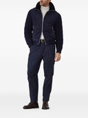 Suéter de cuello alto acanalado de cachemir Brunello Cucinelli