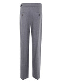 Pantalones de cintura plisada Brunello Cucinelli