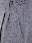 Pantalones de cintura plisada Brunello Cucinelli