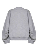 The Attico Suéteres Gris Claro